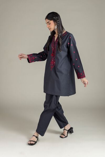 Embroidered | Poplin | Kurta | AED 120.00
