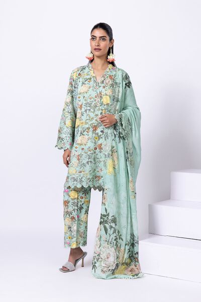 Embroidered | Thai Silk | Kurta | AED 90.00
