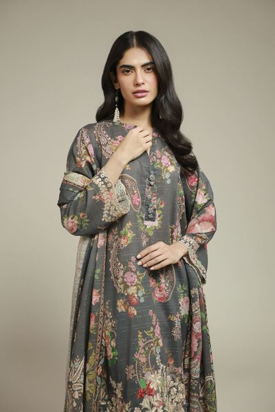 Embroidered | Mesuri | Fabrics 3 Piece | AED 180.00