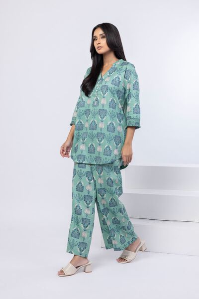 Printed | Cotton Dobby | Pants | AED 60.00