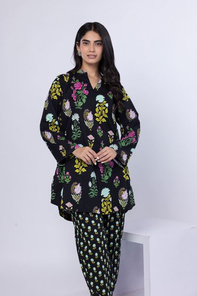 Printed | Ripple Crinkle | Kurta | AED 100.00