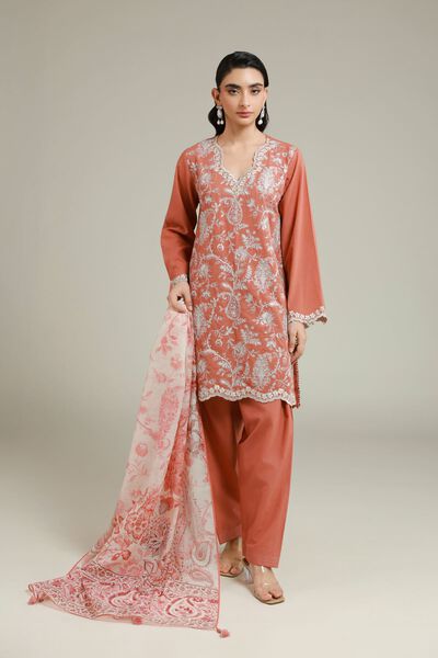 Embroidered | Cambric | Fabrics 3 Piece | AED 230.00