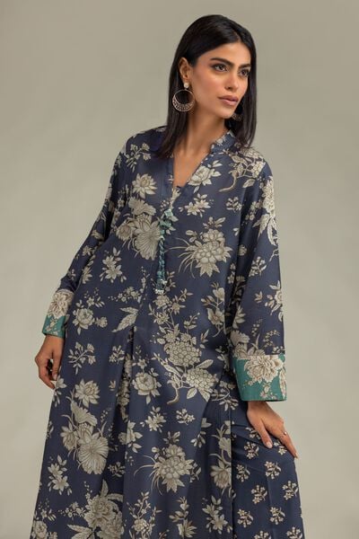 Printed | Raw Silk | Kurta | AED 180.00