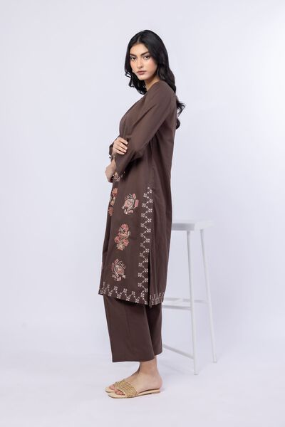 Dyed | Crosshatch Poplin | Pants | AED 60.00
