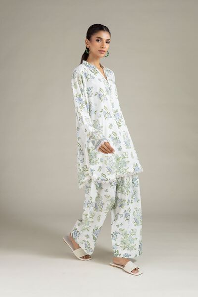 Printed | Raw Silk | Shalwar | AED 60.00