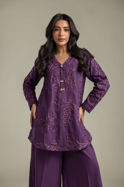 Embroidered | Heavy Textured Cotton | Kurta | AED 250.00
