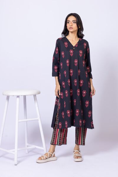 Printed | Cotton Crinkle | Kurta | AED 30.00