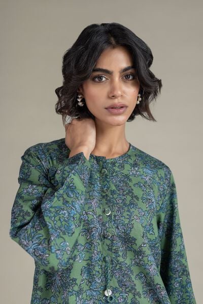 Printed | Raw Silk | Kurta | AED 100.00