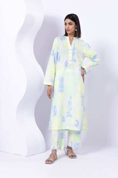 Printed | Crosshatch Poplin | Pants | AED 36.00