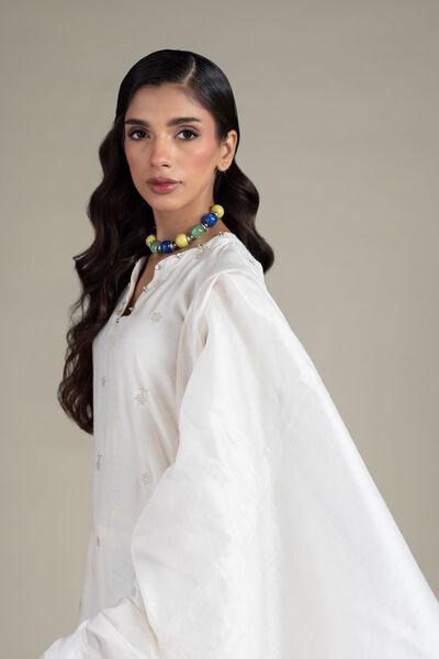 Embroidered | Raw Silk | Fabrics 3 Piece | AED 250.00