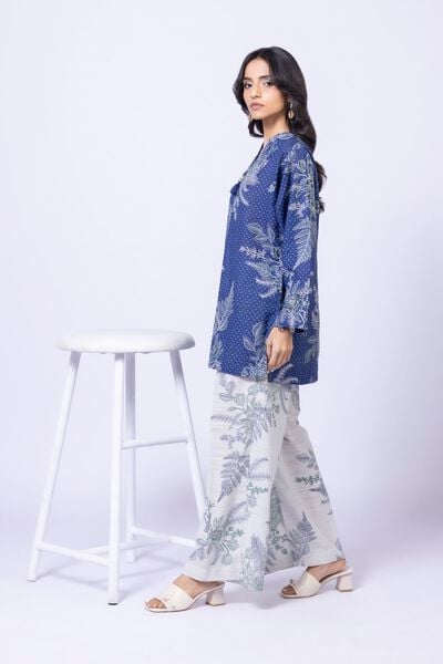 Printed | Textured Cotton | Pants | AED 60.00