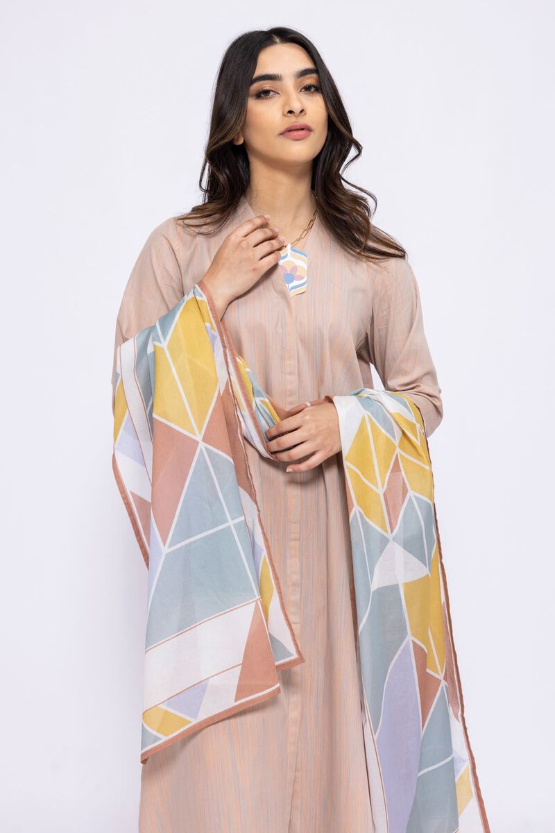 Printed | Lawn | Stole | null