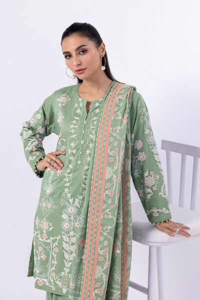 Printed | Cambric | Kurta | AED 60.00