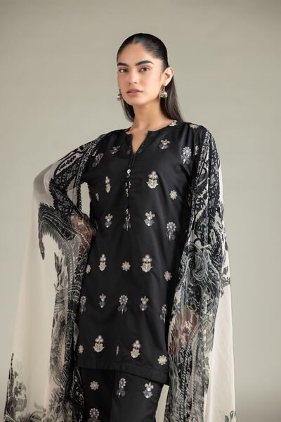 Embroidered | Blended Cambric | Kurta | AED 78.00