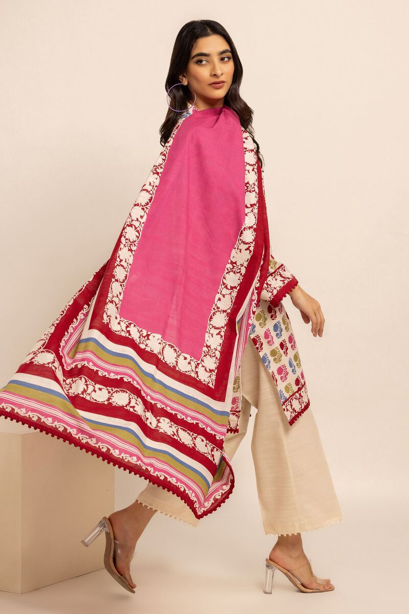 Printed | Light Khaddar | Fabrics 3 Piece | null