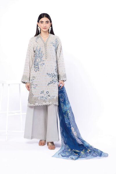Embroidered | Jacquard | Fabrics 3 Piece | AED 250.00