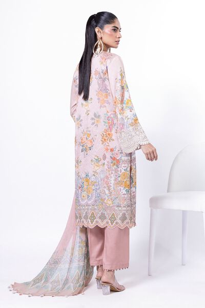 Embroidered | Cotton Satin | Fabrics 3 Piece | AED 66.00