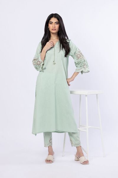 Embroidered | Linen Cotton | Kurta | AED 140.00