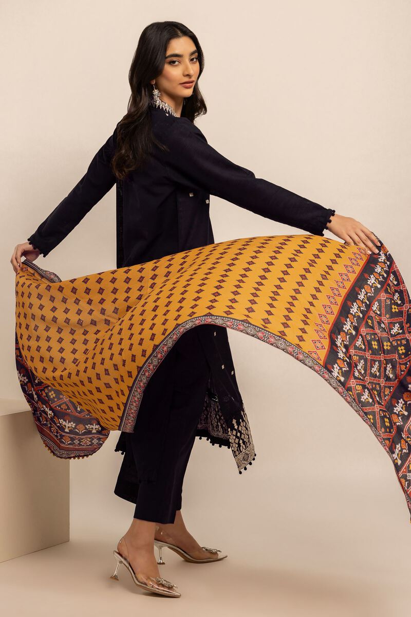 Embroidered | Crosshatch | Fabrics 3 Piece | null