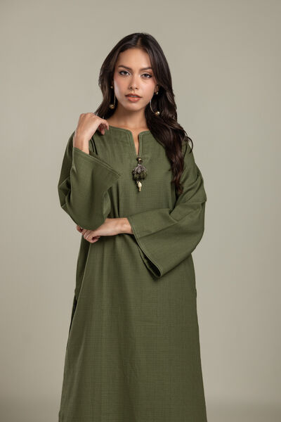 Dyed | Cotton Dobby | Kurta | AED 200.00