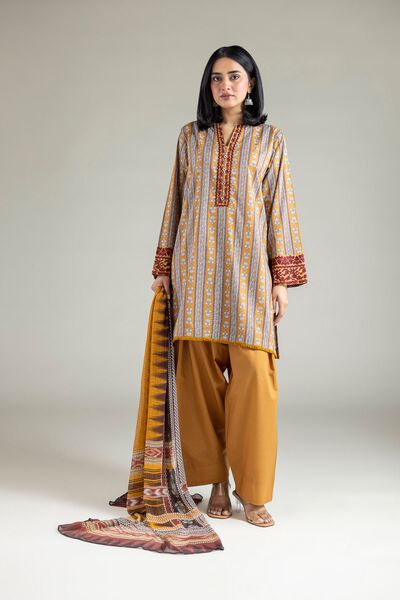 Embroidered | Lawn | Fabrics 3 Piece | AED 90.00