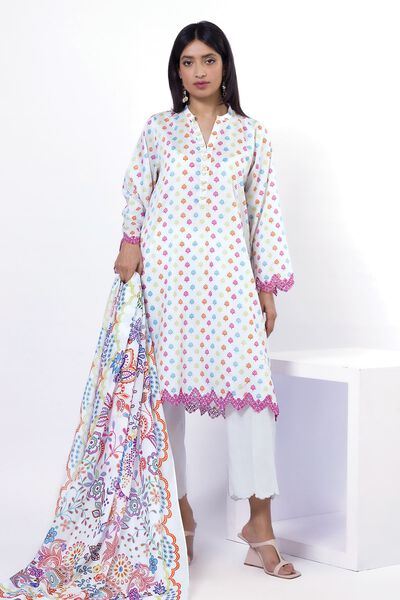 Embroidered | Lawn | Fabrics 3 Piece | AED 160.00