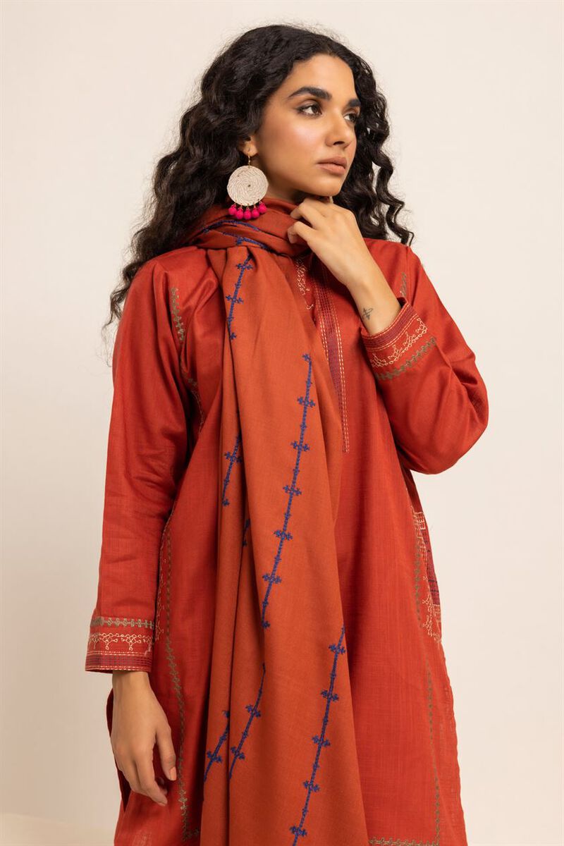 Yarn Dyed Embroidered | Rashmina Acrylic | Shawl | null