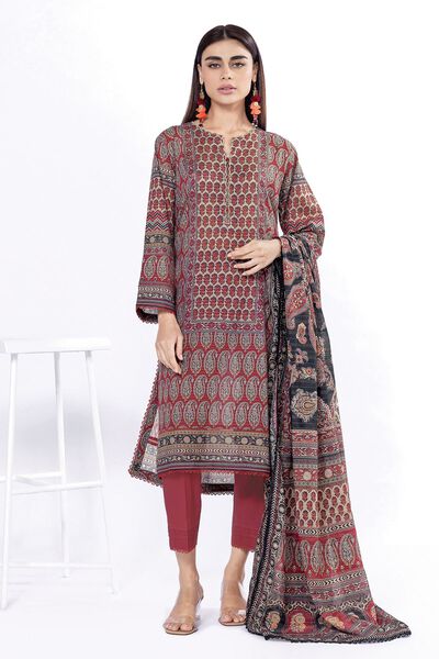 Printed | Messuri | Fabrics 3 Piece | AED 80.00