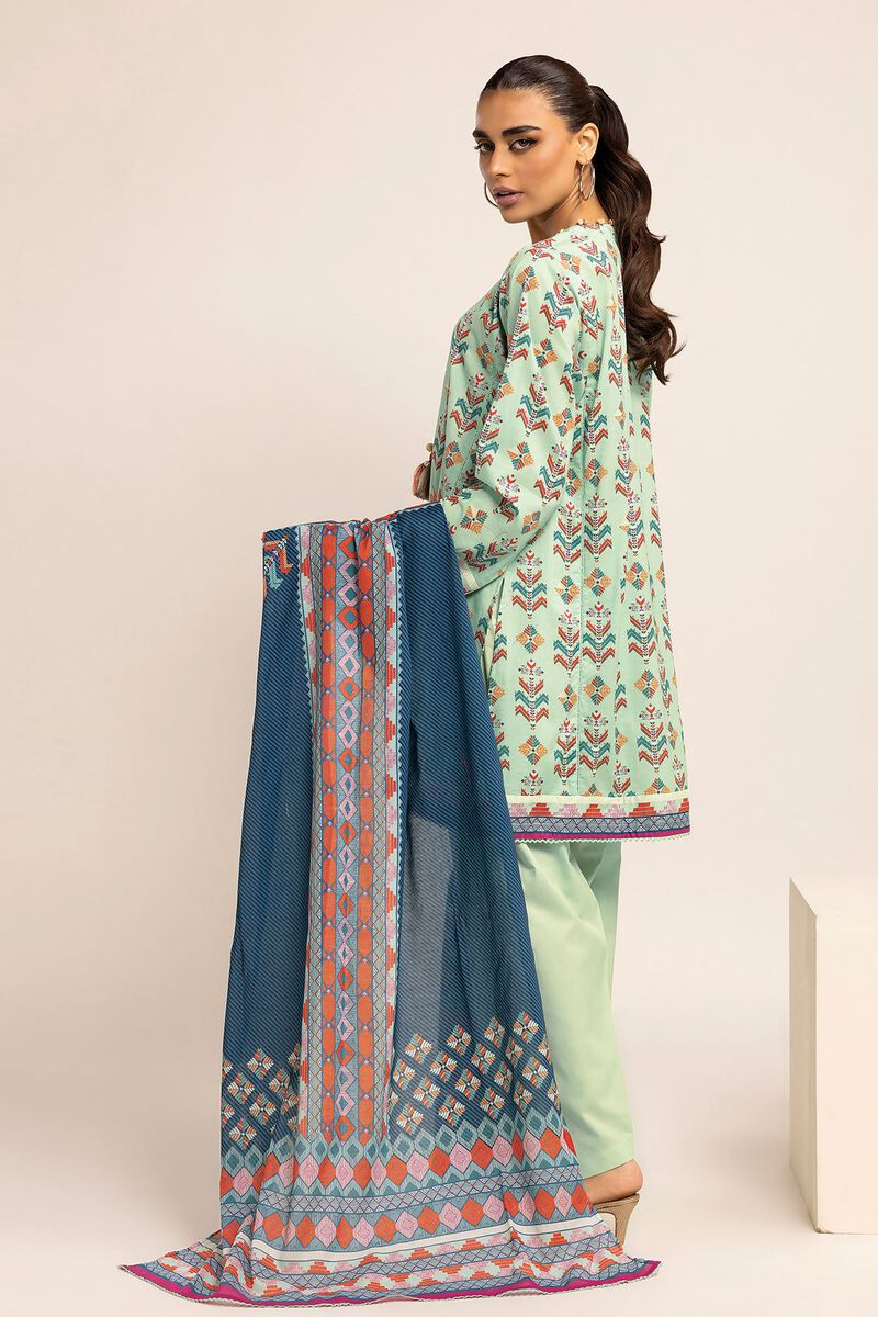Printed | Cambric | Fabrics 3 Piece | null