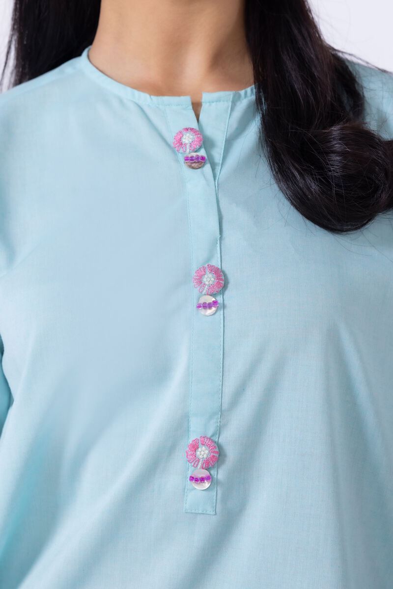 Dyed | Chambray | Kurta | null