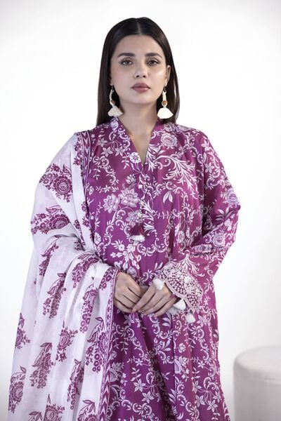 Embroidered | Lawn | Fabrics 3 Piece | AED 180.00