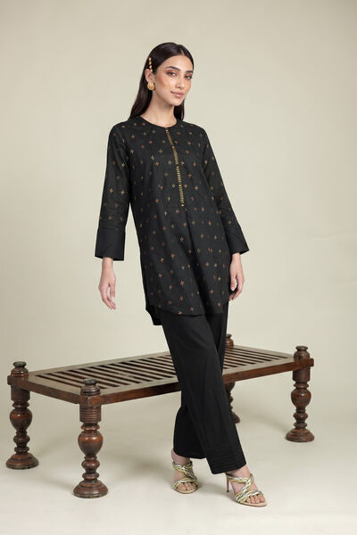 Embroidered | Cambric | Black Cambric Shalwar | AED 130.00