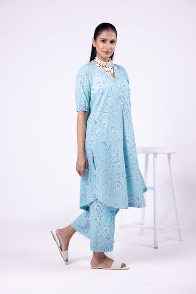 Printed | Ripple Crinkle | Pants | AED 36.00