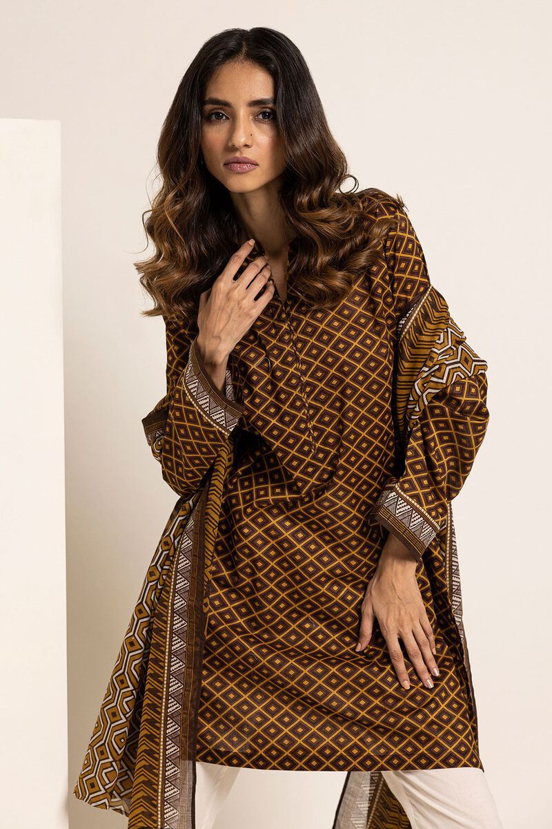 Lawn | Printed | Fabrics 2 Piece | Top Dupatta | null