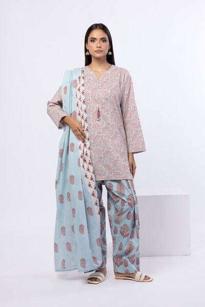Printed | Crosshatch Poplin | Pants | AED 60.00