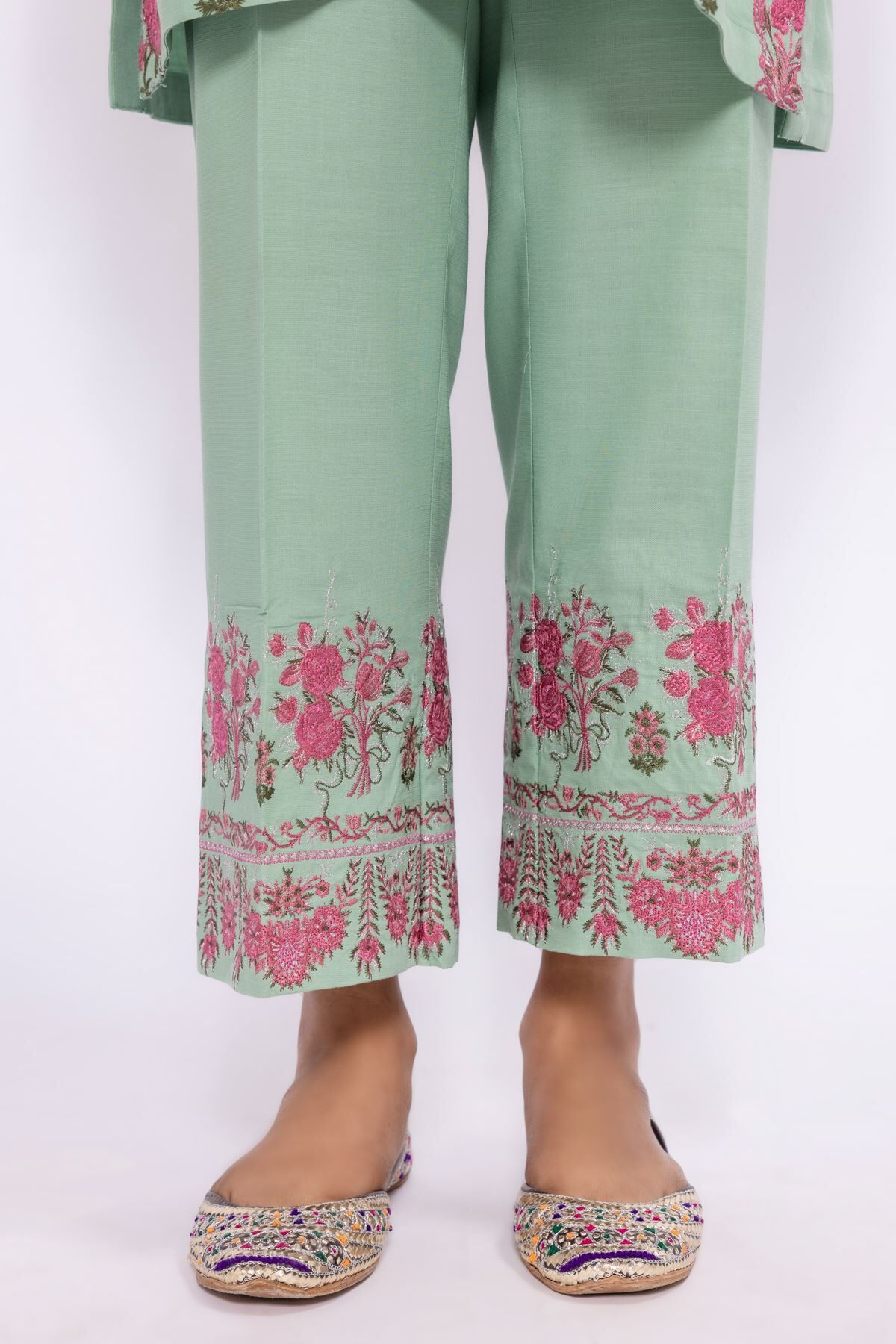 Pants Embroidered