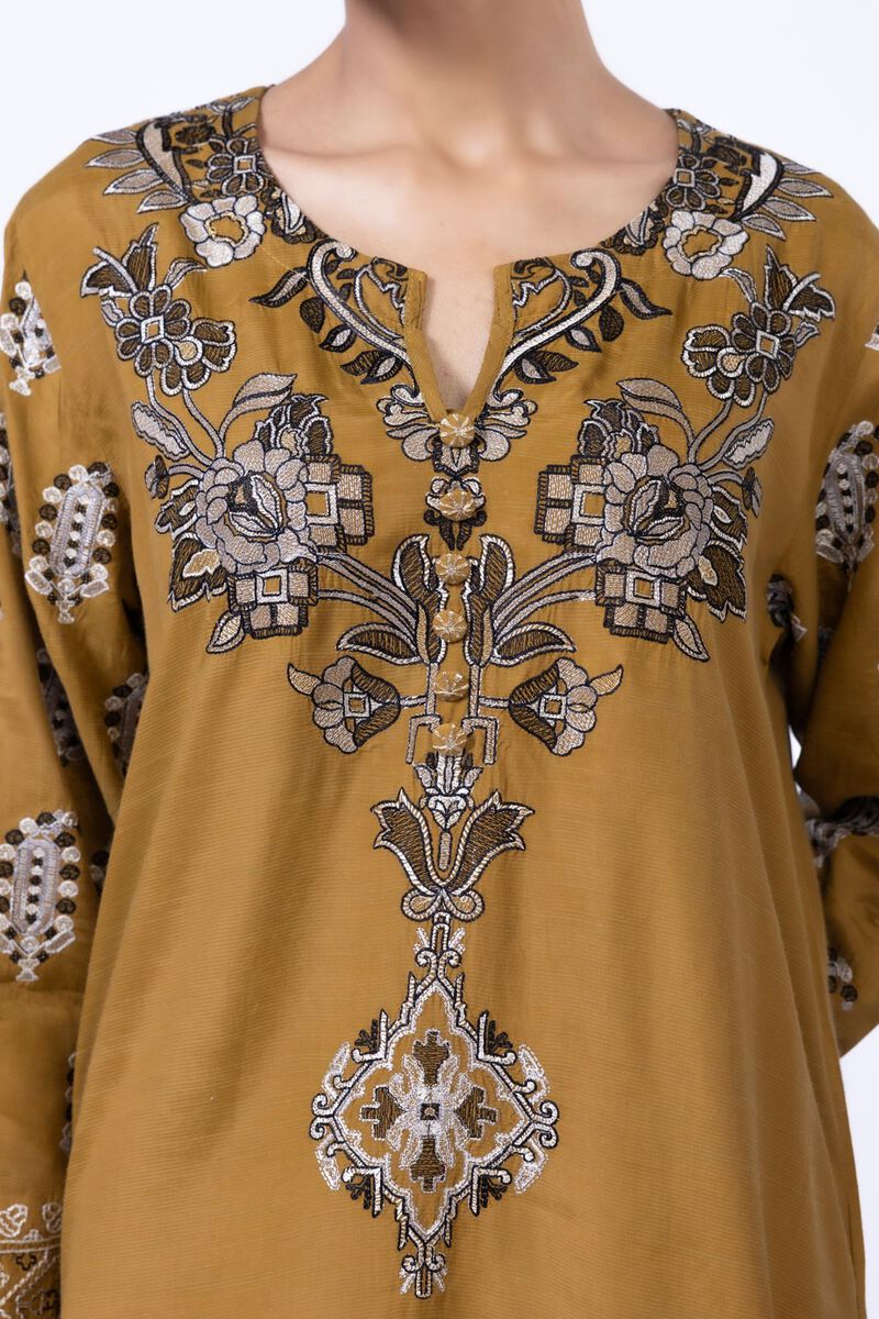 Embroidered | Thai Silk | Kurta | AED 78.00
