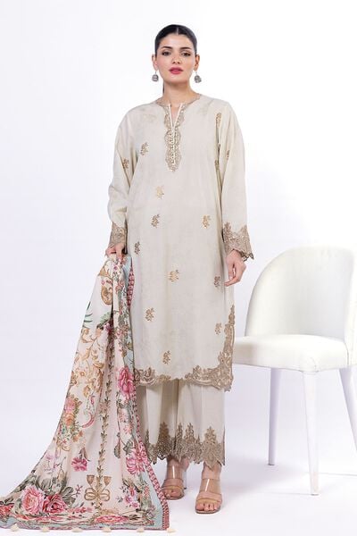 Embroidered | Jacquard | Fabrics 3 Piece | AED 220.00