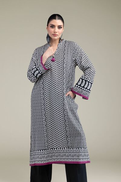 Printed | Cambric | Long Cambric Kurta | AED 100.00