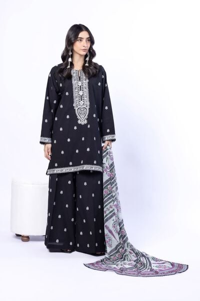 Embroidered | Cotton Dobby | Fabrics 3 Piece | AED 200.00