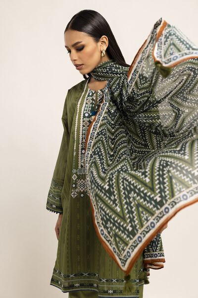 Fabrics 3 Piece Suit, GREEN, hi-res