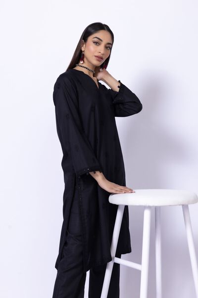 Embroidered | Cotton Dobby | Kurta | AED 42.00