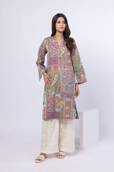 Embroidered | Cambric | Pants | AED 68.00
