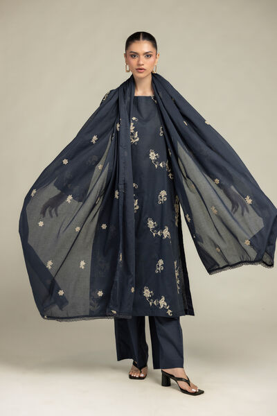 Embroidered | Lawn | Floral Lawn Dupatta | AED 150.00