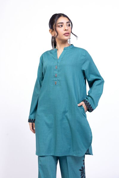 Embroidered | Heavy Textured Cotton | Kurta | AED 30.00