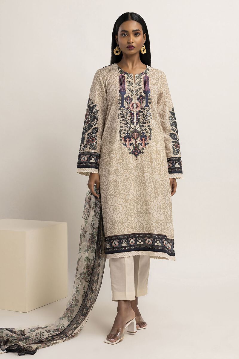 Embroidered | Lawn | Fabrics 3 Piece | null