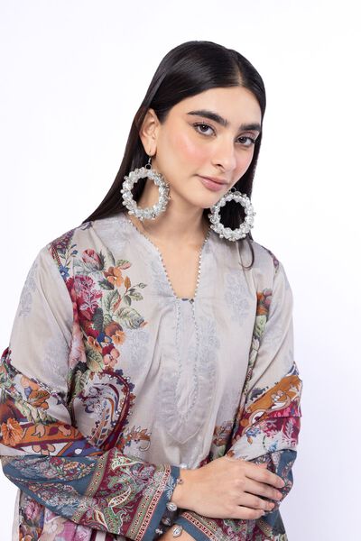 Printed | Jacquard | Tailored 3 Piece | AED 280.00