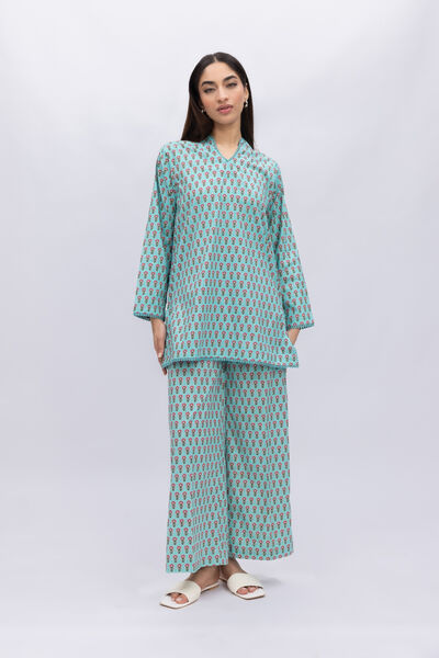 Printed | Crosshatch Poplin | Kurta | AED 100.00