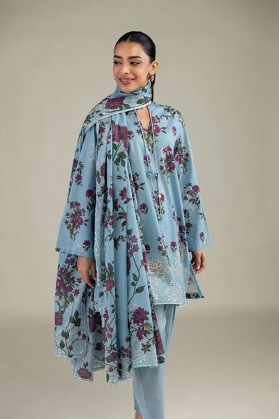 Printed | Cotton Dobby | Floral Cotton Kurta | AED 50.00