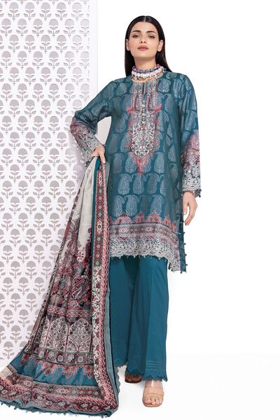 Jacquard | Embroidered | Fabrics 3 Piece | AED 90.00